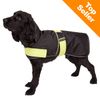 Dog Coat Polar Bear Black with Reflectors