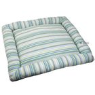 Dog Cushion Blue Stripes