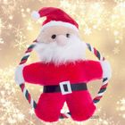 Dog Toy Plushy Santa
