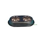 Double Pet Bowl, Stainless Steel
