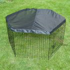 Enclos hexagonal pour rongeur et lapin Outback + pare-soleil