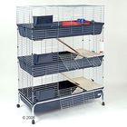 Essegi Small Pet Cage Baffy 100 3-storied