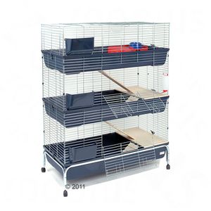 Essegi Small Pet Cage Baffy 120 3-storied