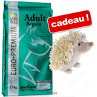 Euro Premium 12,5/15 kg + jouet pour chien hérisson Zotti !