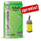 Euro Premium pienso para perros 4 kg + dispensador ¡gratis!