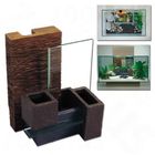 Fluval Edge Zen Wall - Bambuswand mit Pflanzbehältern