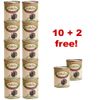 10 + 2 Free Lukullus Wild Rabbit & Turkey