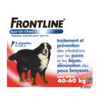 Frontline spot-on pour chien de très grande taille- 40/60 kg