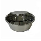 Gamelle en inox avec raccordement à l'eau