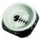 Gamelle pour chat en céramique Black & White