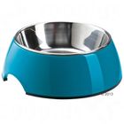 Gamelle pour chien Hunter en mélamine, bleu pétrole