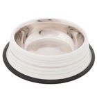 Gamelle pour chien Silver Line, blanc mat