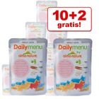 10 + 2 gratis Almo Nature Daily Menu 70 g !