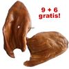 9 + 6 gratis! CANIBIT Angus-Rind Knabberohren