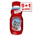 5 + 1 gratis! Catessy Katzenmilch 6 x 250 ml