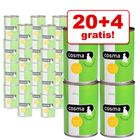 20 + 4 gratis! 400 g Cosma Original v želé