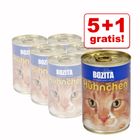 5 + 1 gratis! karma mokra Bozita 410 g