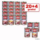 20 + 4 gratis! Mieszany Rinti Pur Kennerfleisch 24 x 400 g