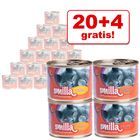 20 + 4 gratis! Smilla Geflügeltöpfchen Sparpaket 24 x 200 g