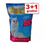 3 + 1 gratis! Tigerino Crystals XXL kattegrus