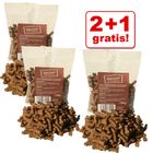 2 + 1 gratis! 3 x Chewies Knöchelchen Kausnacks (semi-moist)