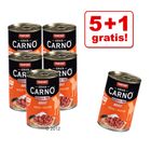 5 + 1 gratis! 6 x 400 g Animonda GranCarno
