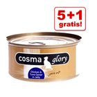 5 + 1 gratis! 6 x 170 g Cosma Glory i Gelé