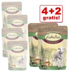 4 + 2 gratis! 6 x 300 g Lukullus Frischebeutel