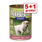 5 + 1 gratis! 6 x 400 g Rocco Junior