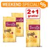2 + 1 gratis! 3 x 50 g Tigeria Katzentabs