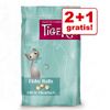 2 + 1 gratis! 3 x 50 g Tigeria Meaty & Fishy Rolls