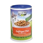 Grau Basic Cat Care Geflügel Plus