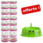 Grau menu gourmand 12 x 400 g + gamelle zooplus offerte
