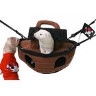 Hamac pour furet Bateau Pirate + T-shirt offert