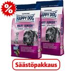 Happy Dog Supreme -säästöpakkaus, 2 x 10/12,5/15 kg