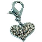 Heart Pendant with Rhinestone
