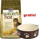 Hill's Nature's Best Feline 2 kg + Śliczna miseczka gratis!