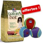 Hill's Nature's Best 12 kg + balles de jeu offertes