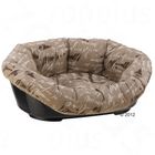 Hundekorb Sofà mit Bezug - beige