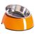 Hundenapf aus Melamin orange mit Edelstahl-Inlet Kaufen