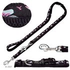 Hunter Leash & Collar Set Krazy Lily Vario Basic
