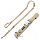 Hunter Set: Halsband Vario Basic + Hundeleine, beige