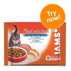 Iams Adult Selection Pouches 4 x 100g