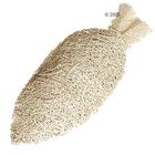 Juguete natural de luffa y en forma de zanahoria
