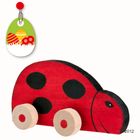 Juguete para roedores Mariquita de madera