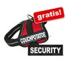 Julius-K9 Powergeschirr rot + Logosticker 