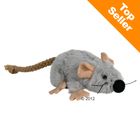 Katzenspielzeug Plüschmaus mit Catnip
