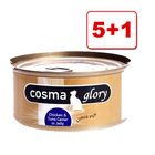 5 + 1 kaupan päälle! Cosma Glory hyytelössä 6 x 170 g
