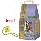 15 kg Burns Dry Dog Food + Tennis Ball with Rope Free!