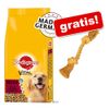 15 kg crocchette Pedigree + corda gioco gratis!
